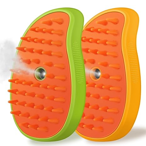 Cat Steam Brush – 3-in-1 Grooming & Massage Comb