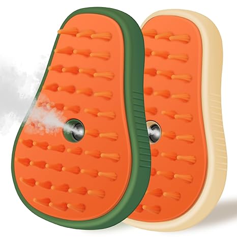 Cat Steam Brush – 3-in-1 Grooming & Massage Comb