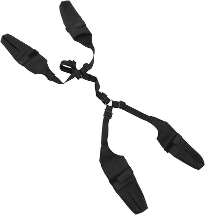 Anti-Slip Dog Boots with Suspenders