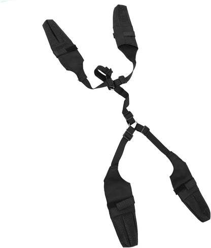 Anti-Slip Dog Boots with Suspenders