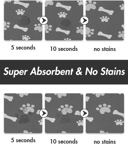 Pet Feeding Mat – Quick-Dry & Non-Slip Placemat for Dogs and Cats