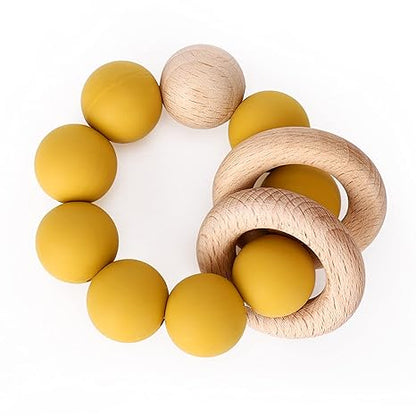 Organic Silicone Baby Teething Ring