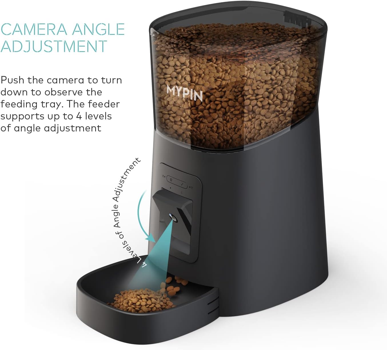 Smart Video Pet Feeder with Camera & App Control