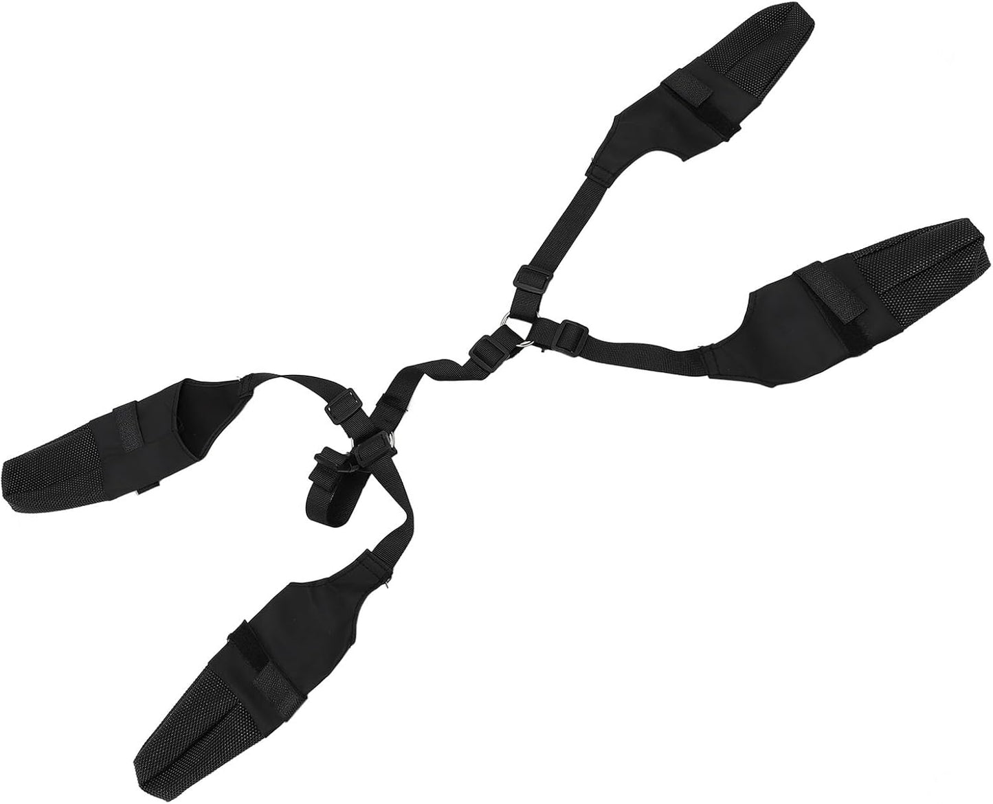 Anti-Slip Dog Boots with Suspenders