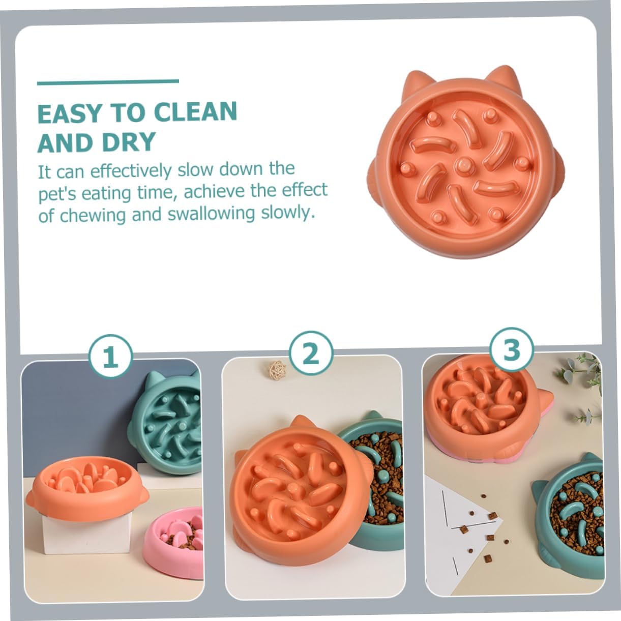 Cat Steamy Grooming Brush – 3 in 1 Silicone Massage & Hair Cleaner