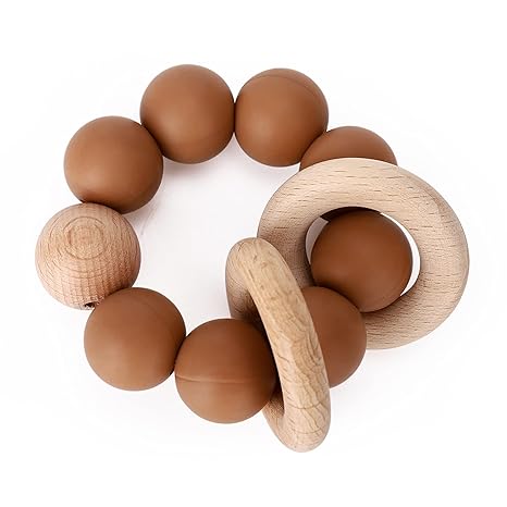 Organic Silicone Baby Teething Ring