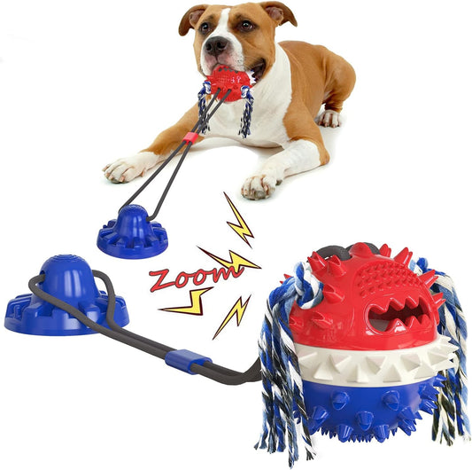 Suction Cup Tug Toy for Aggressive Chewers