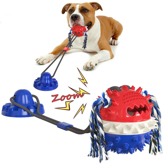Suction Cup Tug Toy for Aggressive Chewers