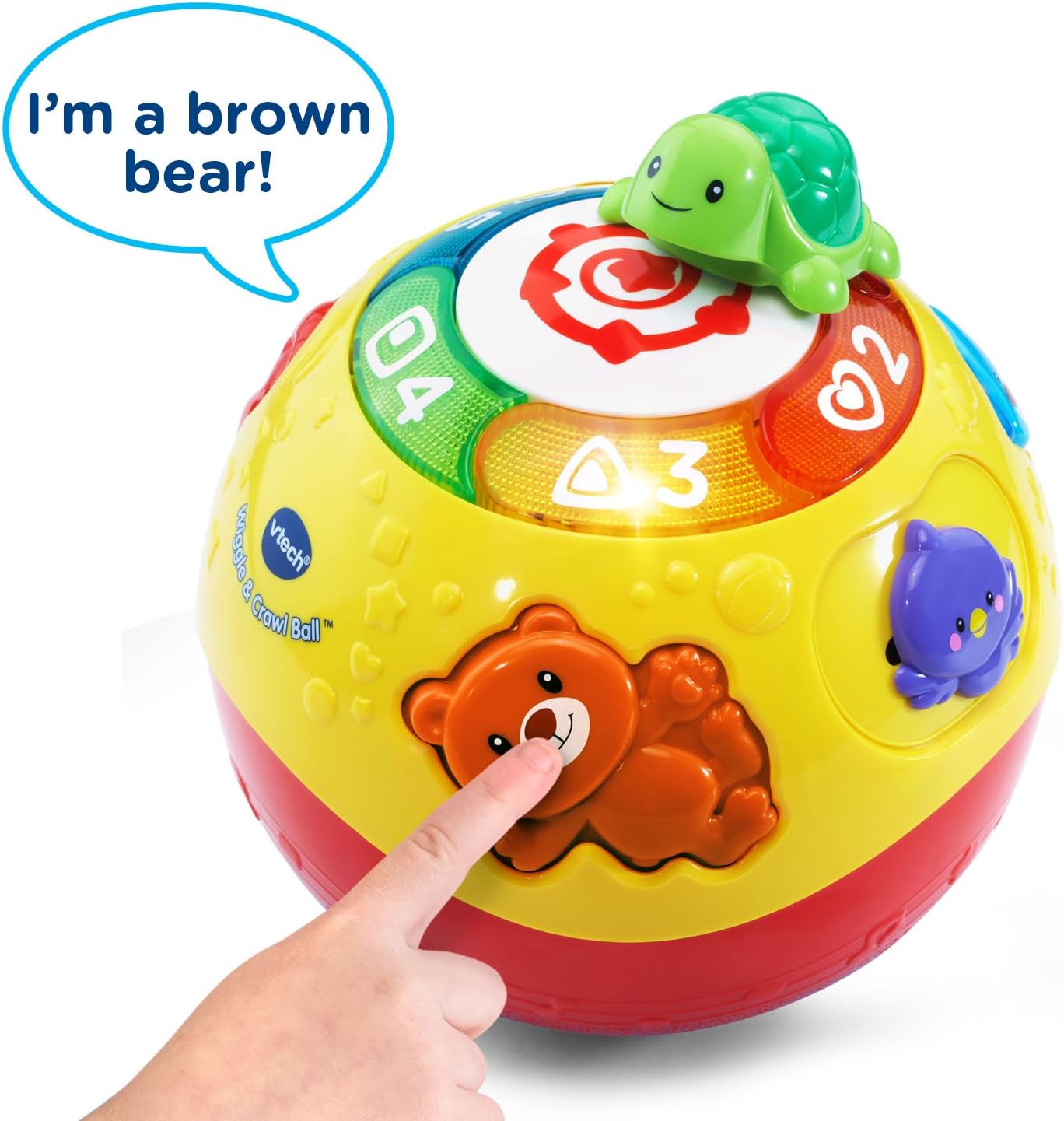 Wiggle and Crawl Interactive Baby Ball
