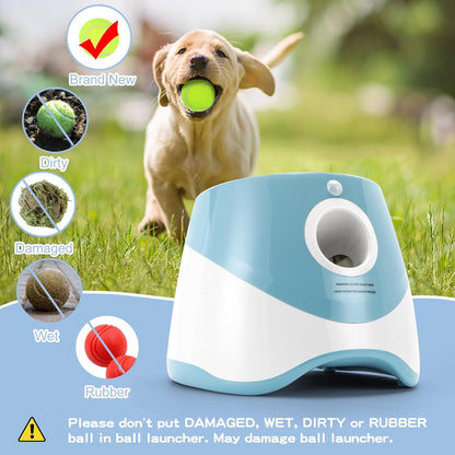 Automatic Dog Ball Launcher – Rechargeable with 12 Balls
