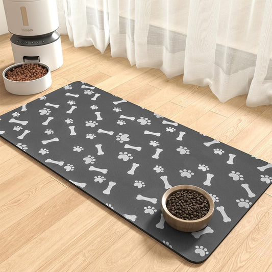 Pet Feeding Mat – Quick-Dry & Non-Slip Placemat for Dogs and Cats